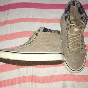 High top weatherproof vans